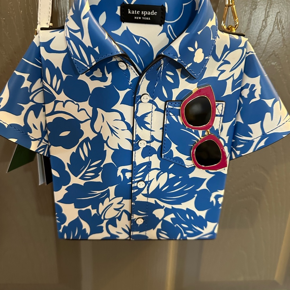 Kate Spade Blue and White Floral Button Down Shirt
Not for sale